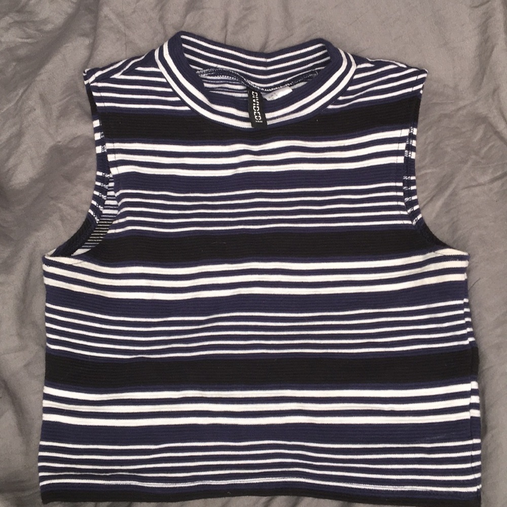 3 for 15- Sleeveless stripped top
